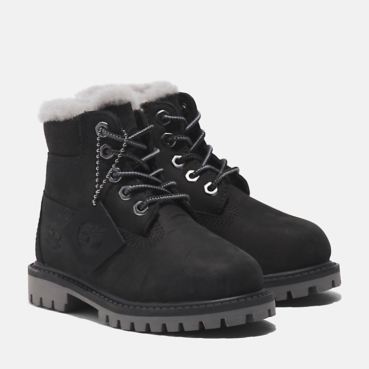 Timberland® Premium 6 Inch Winter Boot for Toddler in Black-