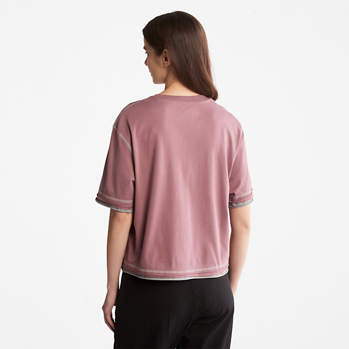 Anti-Odour Supima® Cotton T-Shirt for Women in Pink-