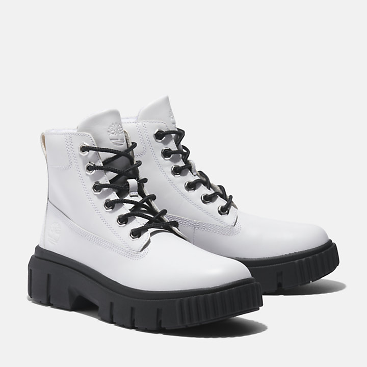 Greyfield Boot voor dames in wit-