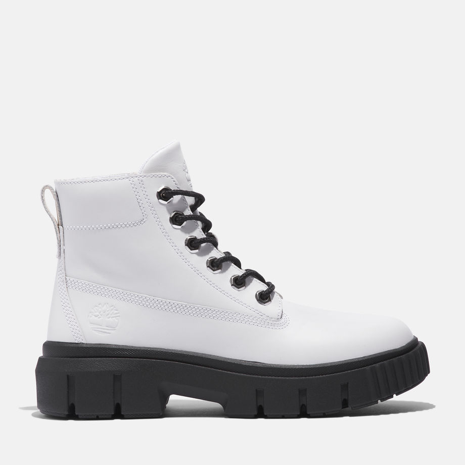 Timberland Greyfield Boot For Women In White White, Size 9