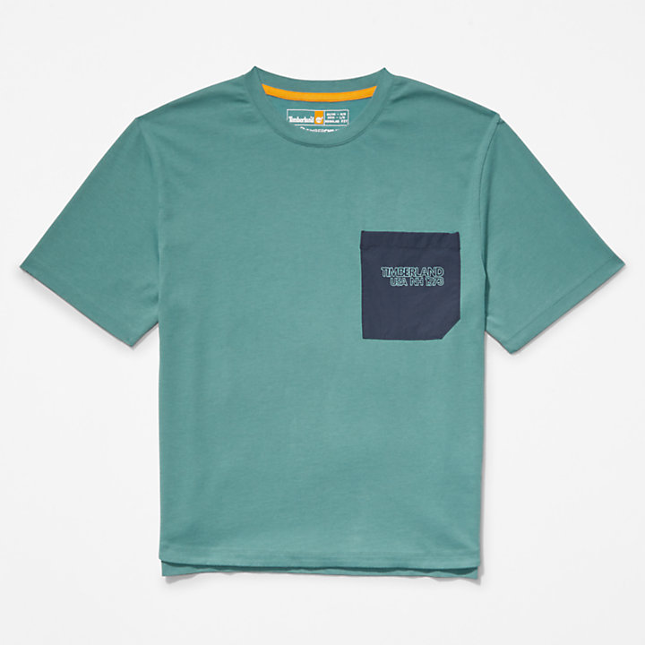 TimberCHILL™ Pocket T-Shirt for Women in Teal-