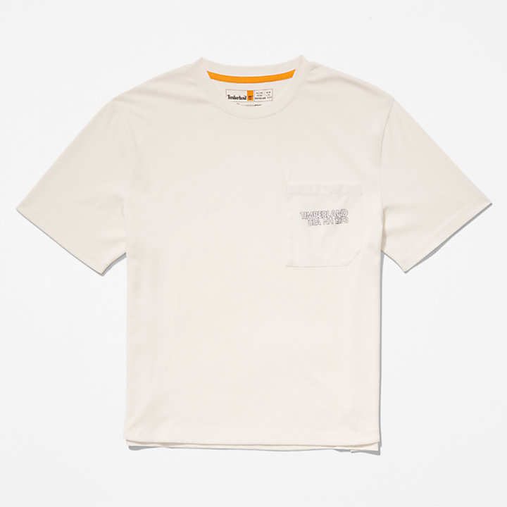 T-shirt à poche TimberCHILL™ pour femme en blanc-