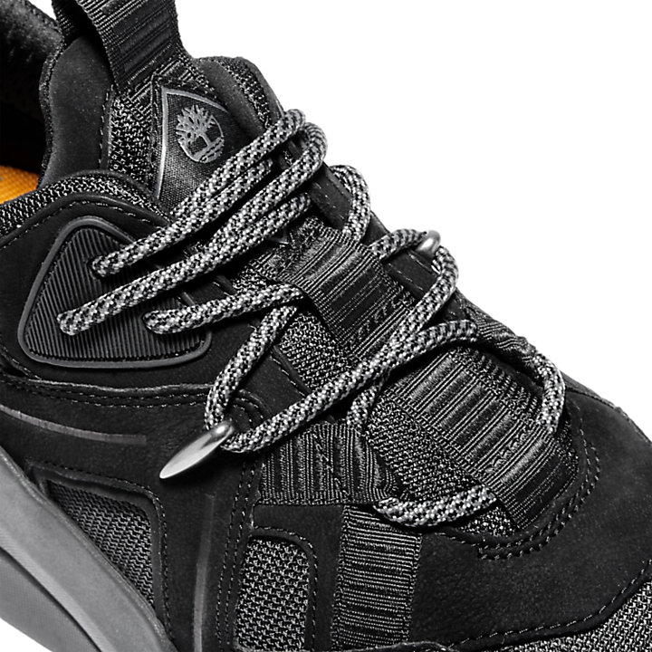 Madbury Leather Sneaker for Men in Black-
