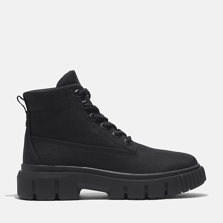 Greyfield Mid Lace-Up Boot for Women in Black | Timberland