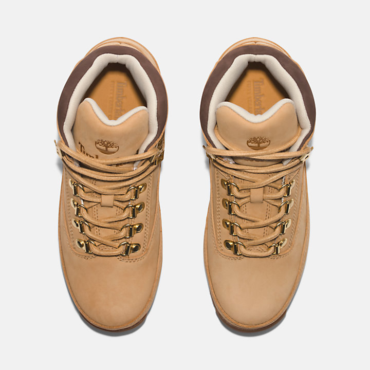 Timberland® 50th Edition Butters Euro Hiker Leather Boot for Women in Golden Butter-