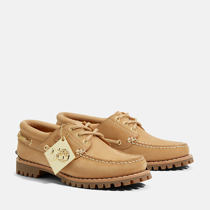 Timberland® 50th Edition Butters Noreen 3-Eye Handsewn for Women in Golden Butter-