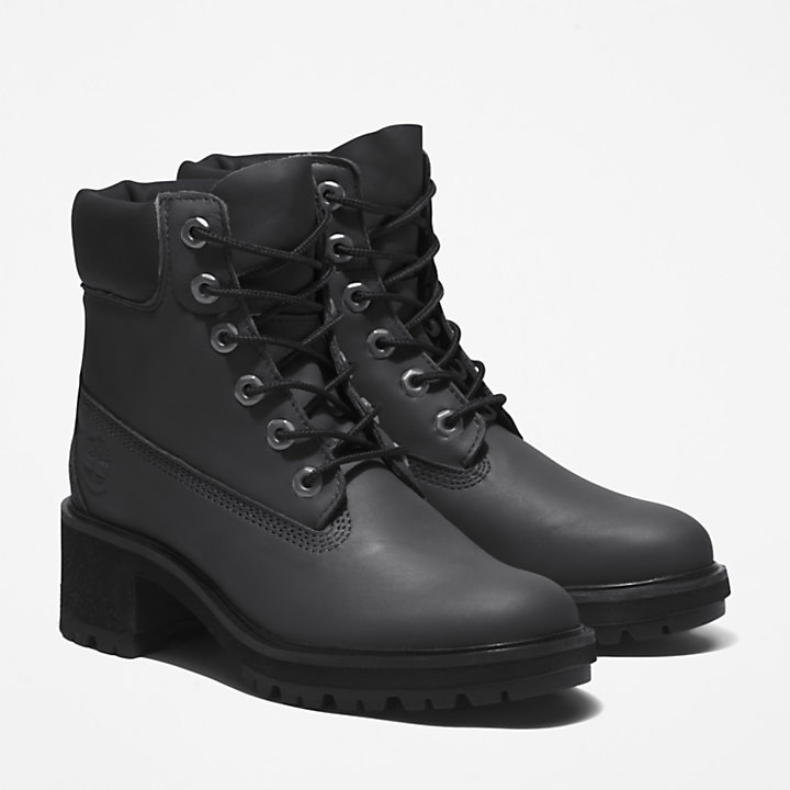 Kinsley 6-Inch Heeled Boot voor dames in zwart-