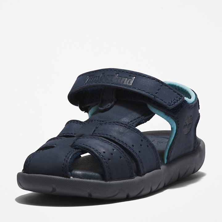 Nubble Fisherman Sandal for Youth in Navy-