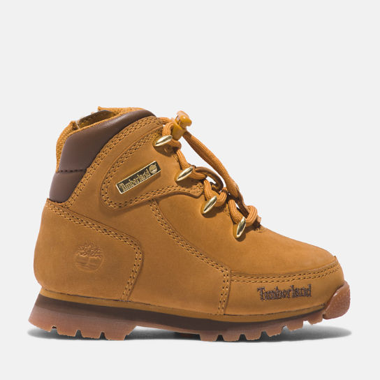 Euro Rock Hiking Boot for Toddler in Yellow | Timberland