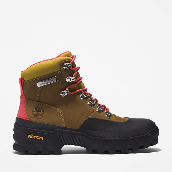 Vibram® Waterproof Hiking Boot for Women in Light Brown-