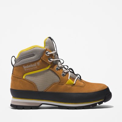 Timberland Euro Hiker Hiking Boot For Women In Yellow Light Brown