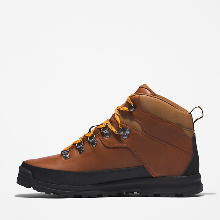 World Hiker Hiking Boot for Men in Brown-