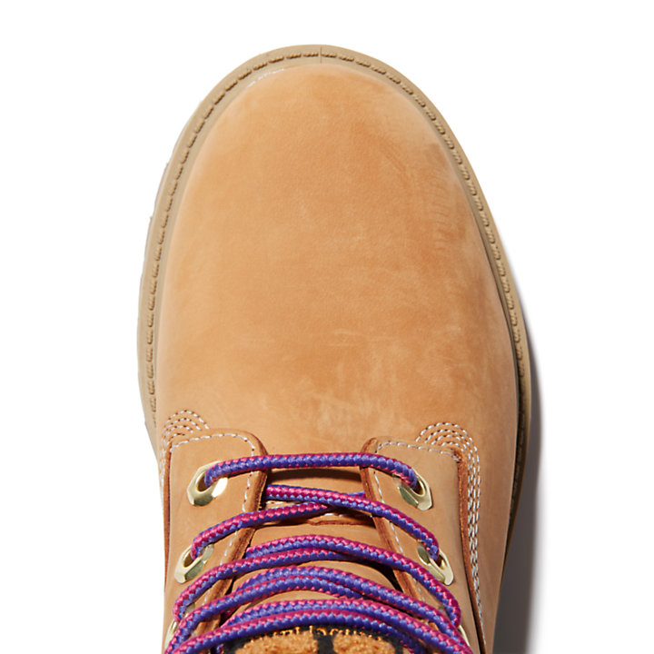 Timberland® Heritage 6-Inch-Stiefel für Damen in Gelb/Violett-