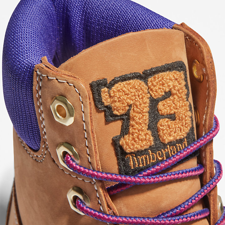 Timberland® Heritage 6-Inch-Stiefel für Damen in Gelb/Violett-