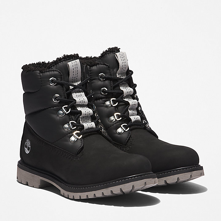 Timberland® Premium 6 Inch Puffer Boot for Women in Black