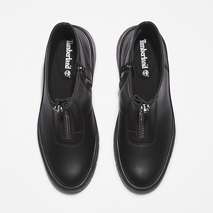 Malynn Front-zip Boot for Women in Black