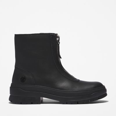 Malynn Front-zip Boot for Women in Black | Timberland