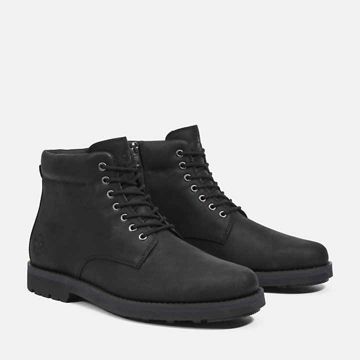 Alden Brook Side-Zip Boot for Men in Black-