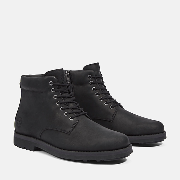 Alden Brook Side-Zip Boot for Men in Black
