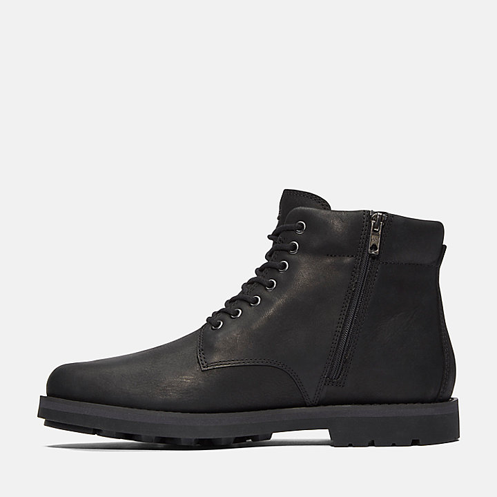 Alden Brook Side-Zip Boot for Men in Black