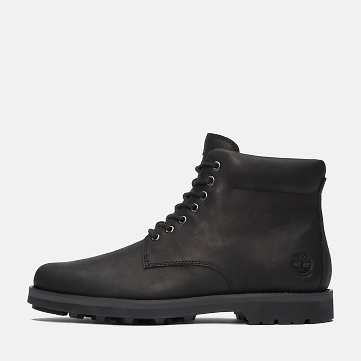 Alden Brook Side-Zip Boot for Men in Black-