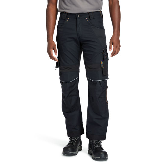 Calças de trabalho Timberland PRO® Interax para homem em preto | Timberland