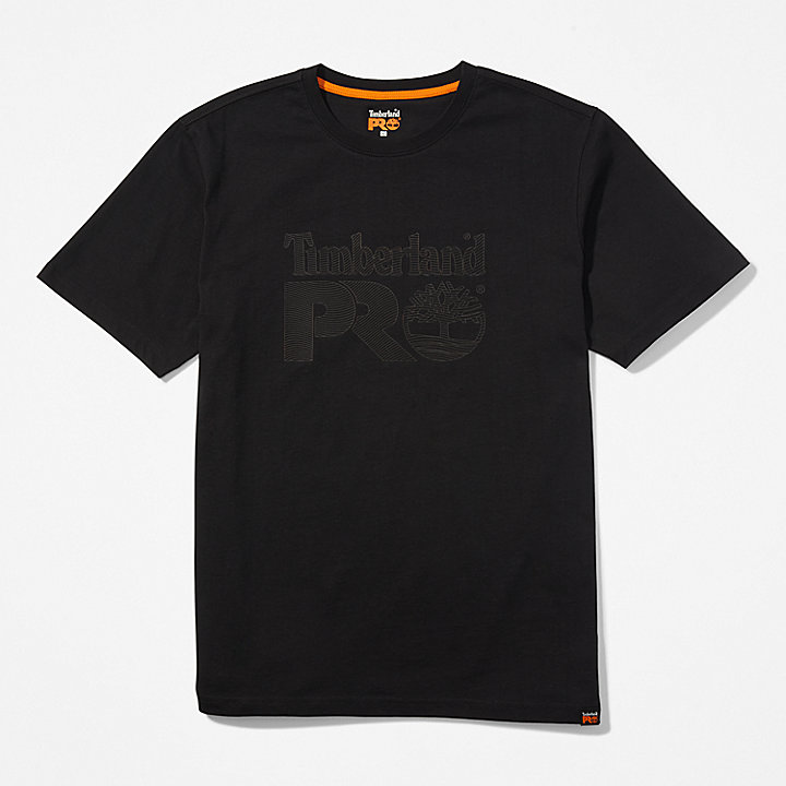 Timberland PRO® T-Shirt mit strukturierter Grafik für Herren in Schwarz