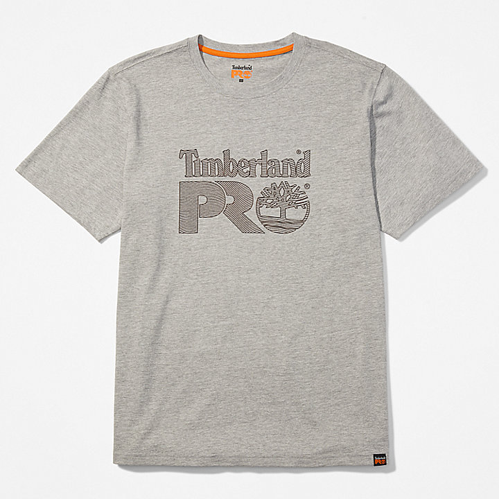 Timberland PRO® T-Shirt mit strukturierter Grafik für Herren in Hellgrau