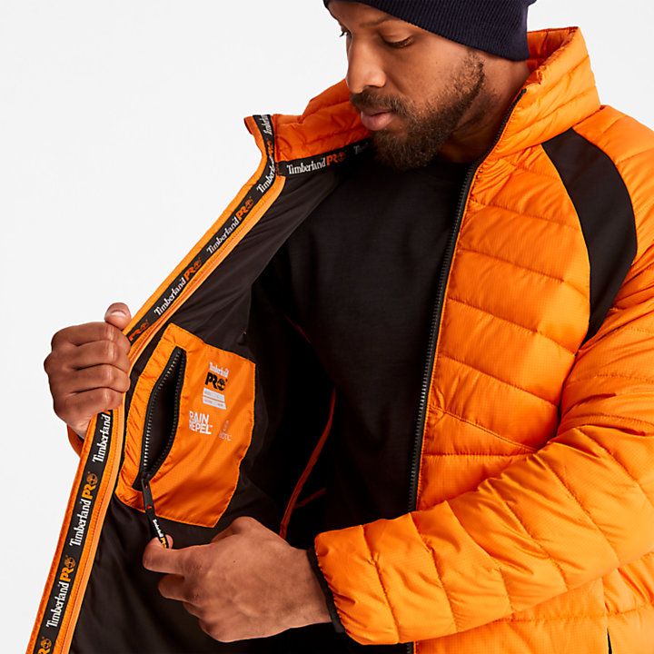 Frostwall Isolierte Jacke für Herren in Orange-