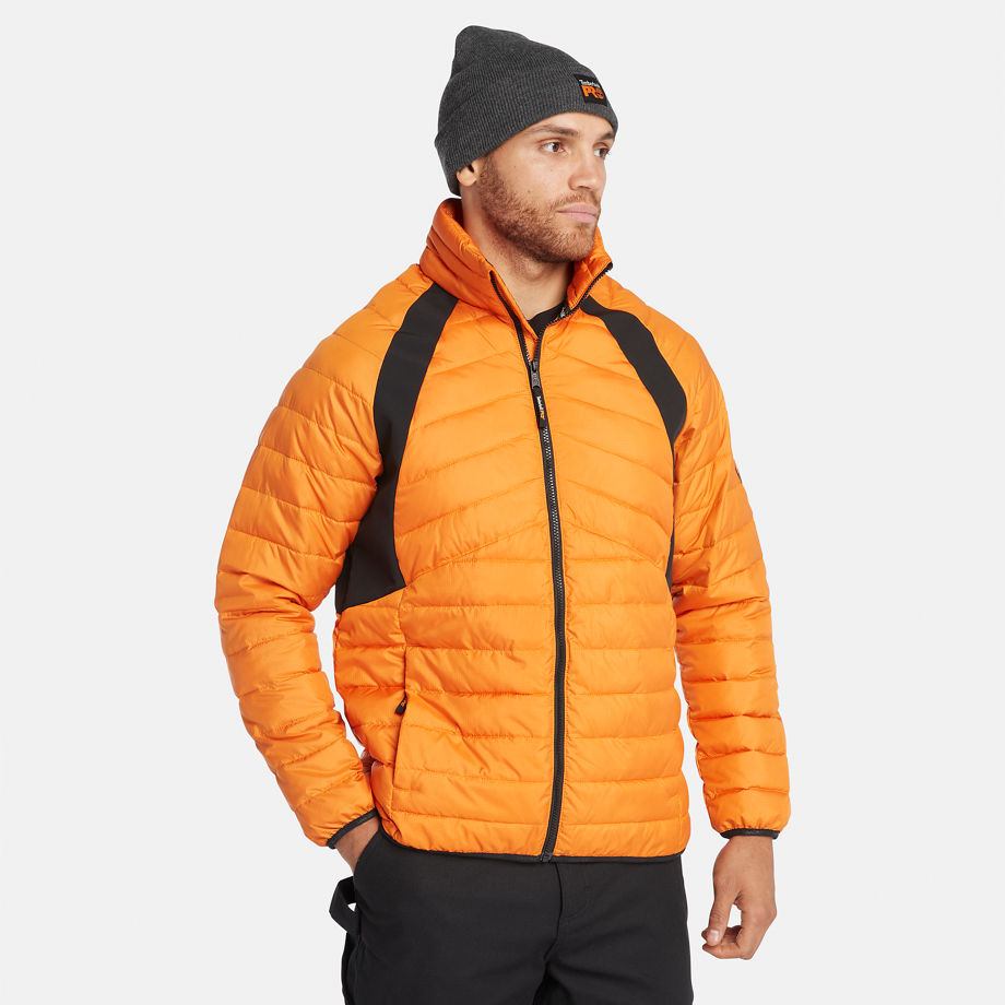 Timberland Pro Frostwall Insulated Jacket For Men In Orange Orange, Size S