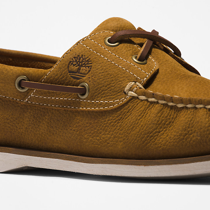 Classic EK+ Boat Shoe for Men in Light Brown-