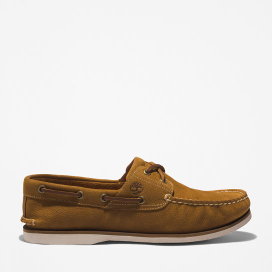 Classic EK+ Boat Shoe for Men in Light Brown | Timberland