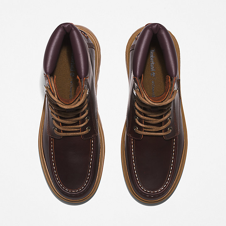 Ray City Moc-Toe Chukka Boot for Women in Brown