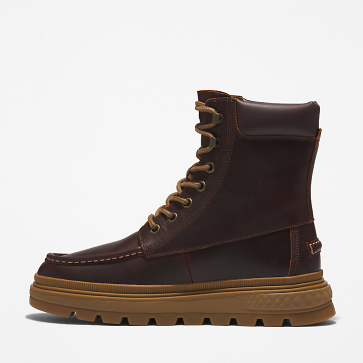Ray City Moc-Toe Chukka Boot for Women in Brown-