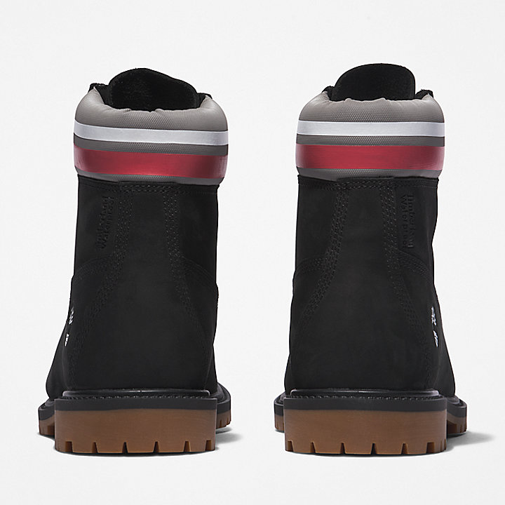 Timberland® Heritage 6 Inch Boot voor dames in zwart/roze