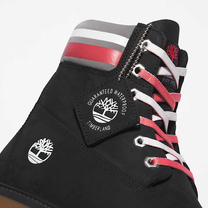 Timberland® Heritage 6-Inch Boot für Damen in Schwarz/Pink-