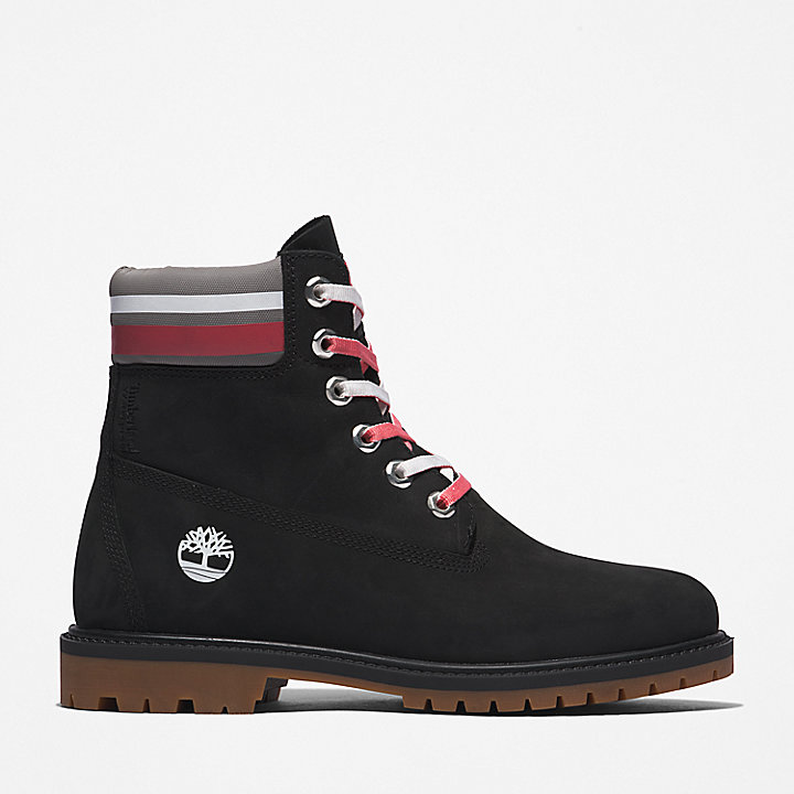 Timberland® Heritage 6 Inch Boot for Women in Black/Pink