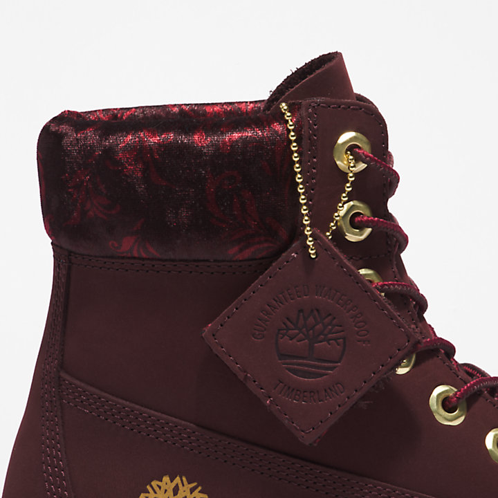 Timberland® Heritage 6 Inch Boot for Women in Burgundy-