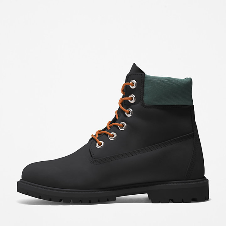 Timberland® Heritage 6 Inch Boot for Women in Black/Green-