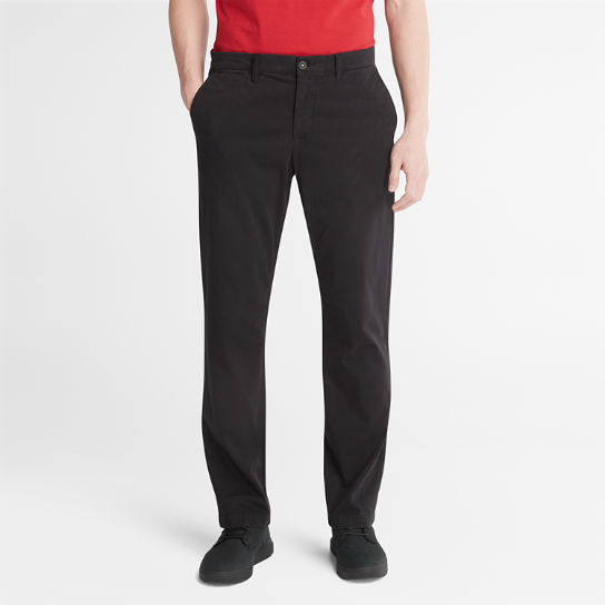 Ultrastretch Chino Trousers with Anti-Odour Treatment for Men in Black | Timberland