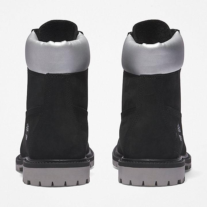 6-inch Boot Timberland® Heritage pour femme en noir/argent