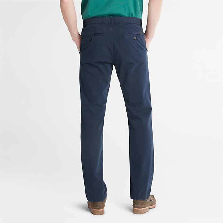 Pantaloni Chino da Uomo Anti-odour Ultra-stretch in blu marino-