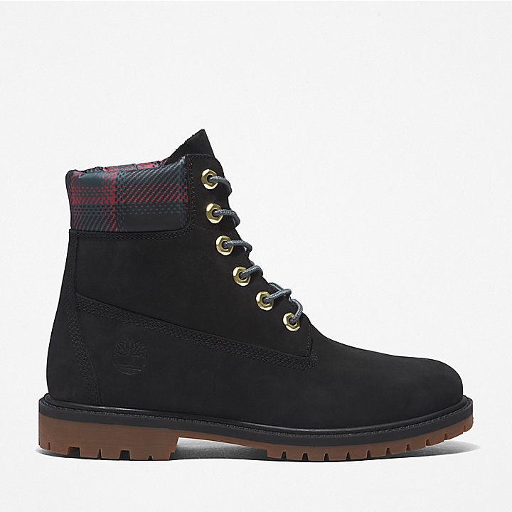Timberland® Heritage 6 Inch Boot voor dames in zwart/bruin