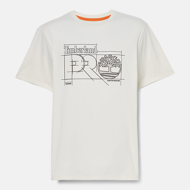 Timberland PRO® Innovation Blueprint T-Shirt für Herren in Weiß-