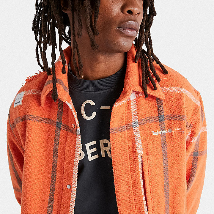 All Gender Timberland® x A-Cold-Wall Overshirt in Orange