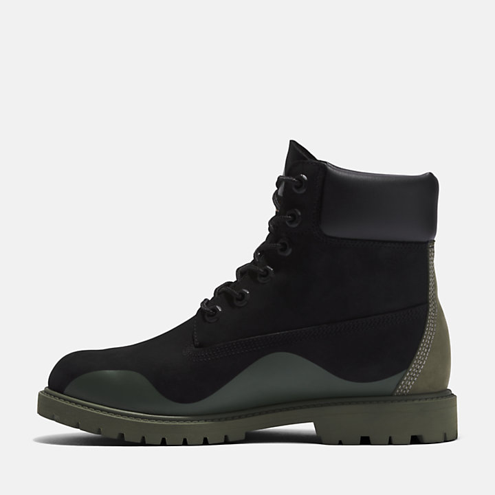 Timberland Heritage LNY 6 Inch Boots voor dames in zwart-
