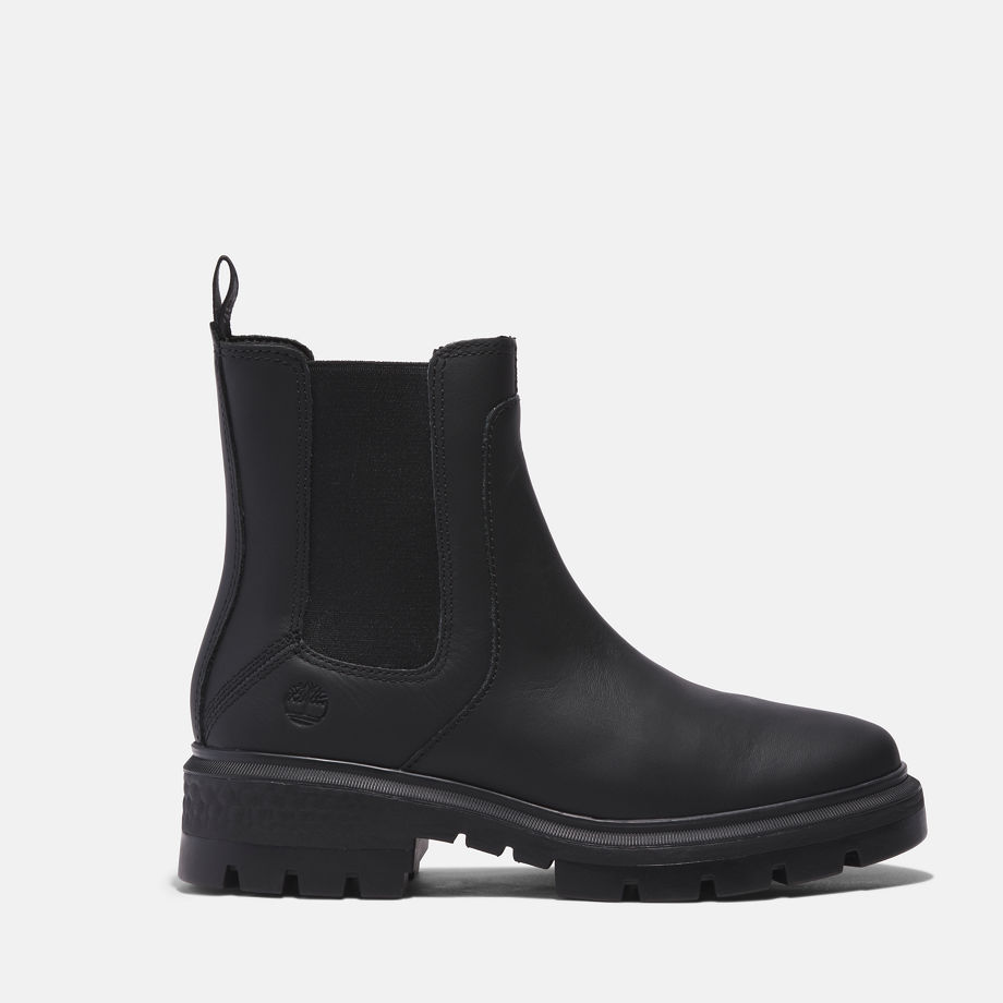 Timberland Cortina Valley Chelsea Boot For Women In Black Black