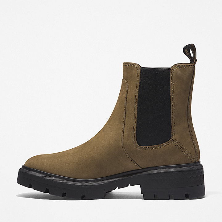 Cortina Valley Chelsea Boot for Women in Green