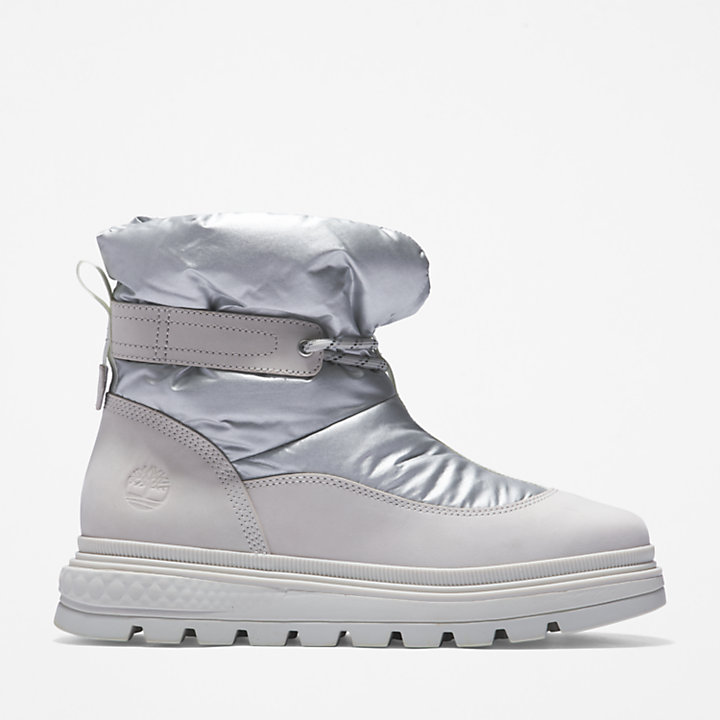 Ray City Puffer Boot for Women in White-