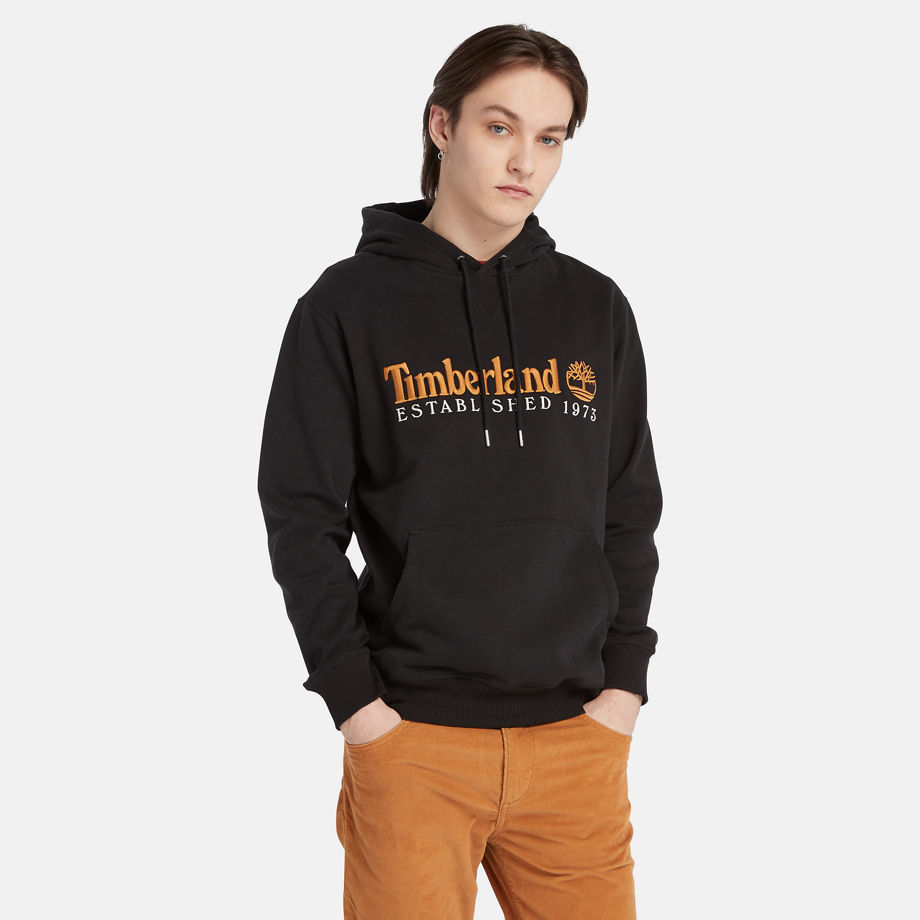 Timberland 50th Anniversary Hoodie For Men In Black Black, Size M